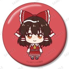 중고 バッジ・ビンズ 博麗霊夢 「東方Project トレーディング ちょこんと! 缶バッジ」