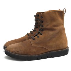 ブッテロ／BUTTERO レースアップブーツ シューズ 靴 メンズ 男性 男性用 スエード スウェード レザー 革 本革 ブラウン 茶 B5610 F.SERRA VIBRAM U.GOMMA Gloxy Cutソール Vibramソール