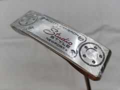 タイトリスト　SC STUDIO STYLE NEWPORT+　パター　中古　ゴルフドゥ！福山王子店【最短即日発送】
