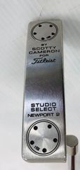 タイトリスト　SC ｽﾀｼﾞｵｾﾚｸﾄ ﾆｭｰﾎﾟｰﾄ 2　パター　中古　ゴルフドゥ！白山松任店【最短即日発送】