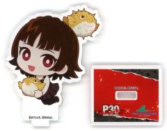 중고 アクリルスタンド・アクリルパネル 新島真 「『ペルソナ』シリーズ30周年 × 横浜・八景島シーパラダイス トレーディングミニアクリルスタンド ペルソナ5」
