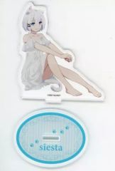 중고 アクリルスタンド・アクリルパネル シエスタ 猫耳ver. アクリルスタンドフィギュア " 쿠지 引き堂 探偵はもう、死んでいる。 シエスタBirthday 쿠지 」 B-2賞