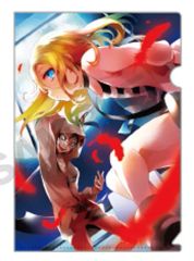 중고 クリアファイル ザック＆レイ 赤い羽根 「殺戮の天使 ぷちクリアファイルコレクション vol.2」