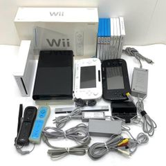[Used] Main unit S) [Summary of junk items] Nintendo Wii main unit/2 pieces WiiU/4 pieces Soft/8 pieces etc. Non-warranted items [95] [240095322842]