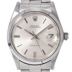 ロレックス ROLEX 6694 ヴィンテージ オイスターデイト プレシジョン デイト シルバー 手巻き メンズ 腕時計 N#151165