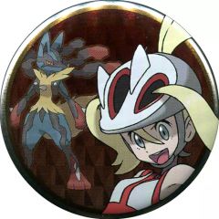 【中古】バッジ・ピンズ(キャラクター) コルニ＆メガルカリオ 「ポケットモンスター 缶バッジコレクション ～カロス地方編～」 ポケモンセンター限定