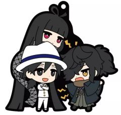 중고 キーホルダー・マスコット キャラクター ライダー 坂本龍馬＆お竜＆アサシン 岡田以蔵 「Fate/Grand Order ラバーマスコット バディコレ」