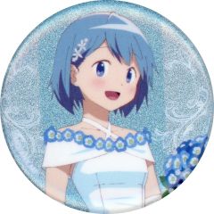 중고 バッジ・ピンズ 美樹さやか 上半身 「劇場版 魔法少女まどか☆マギカ ＜ワルプルギスの廻天＞ POP UP SHOP in マルイ 描き下ろし 花びら 원피스 ver. トレーディンググリッター缶バッジ」