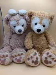 東京ディズニーシー ダッフィー＆シェリーメイ ぬいぐるみ Sサイズ 2体セット AK389