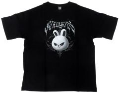 중고 Tシャツ リノ EVIL SKZOO T-SHIRT Tシャツ ブラック フリーサイズ Leebit 「Stray Kids World Tour ＜ dominATE JAPAN ＞」
