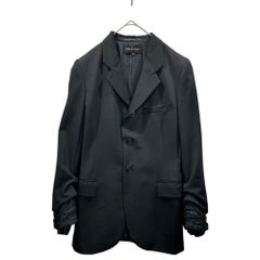 COMME des GARCONS(コムデギャルソン) 1992AW Lined Gathered Sleeves 3B Jacket ライニング ギャザー スリーブ 3B ジャケット GJ-05075 M ブラック 90's 90年代 テーラード