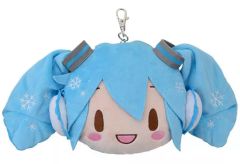 중고 雑貨 雪ミク きゃらまる ぬいぐるみパスケース“初音ミク＆雪ミク＆ラビット・ユキネ” 「初音ミクシリーズ」