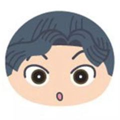 중고 봉제인형 마스코트, 봉제인형 배지 綾部喜八郎 「忍たま乱太郎 おまんじゅうにぎにぎマスコット伍」