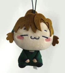 중고 봉제인형 마스코트, 봉제인형 배지 善法寺伊作 もちぴこマスコット 第三弾 「忍たま乱太郎」