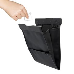 【新品】 槌屋ヤック(Tsuchiya Yac) 車内用品 ゴミ箱 センターコンソールスリムダスト ブラック 260×210×35mm PF-411 0
