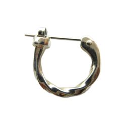 ライオンハート LION HEART ピアス フープ 片側のみ アクセサリー ロゴ Silver925 シルバー色 ■GY18 MQ