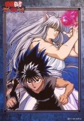 중고 キャラカード キャラクター 妖狐蔵馬＆飛影 「幽☆遊☆白書 100%本気 マジ バトル トレーディングブロマイドセット」 AnimeJapan 2018グッズ