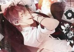중고 ポスター アニメ 逆巻アヤト 薔薇 「DIABOLIK LOVERS ドS吸血ポスター Vol.2」