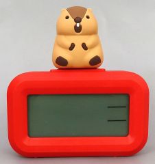 【中古】置き時計・掛け時計 マーモットのもっとっと絶叫めざまし時計