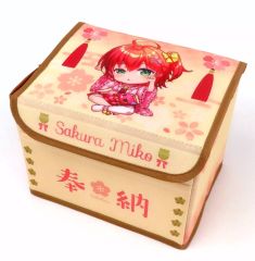 중고 雑貨 さくらみこ 賽銭箱風収納ケース 「hololive 쿠지 ～ホロライフ!～」 みこの賽銭箱風収納ケース賞