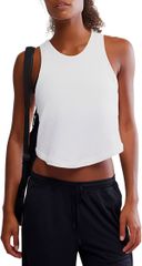 フリーピープル レディース トップス タンクトップ FP Movement Womens Comeback Tank White ホワイト