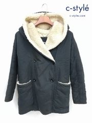 [人気] DIESEL ディーゼル 裏ボアブルゾン XXS ブラック | ★ F029