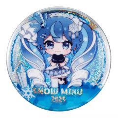 중고 バッジ・ピンズ 雪ミク2025 B 缶バッジ 「ガシャポン 쿠지 初音ミク 雪ミクあそーと~SNOW MIKU 2025~」 C賞
