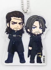 중고 雑貨 グラディオラス＆ノクティス 「ファイナルファンタジーXV ペアアクリルキーホルダーコレクション」