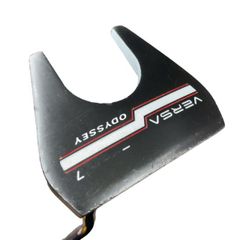 【中古】 オデッセイ VERSA #7 ブラック(ホリゾンタル) 34インチ パター PT スチール (フレックスその他) メンズ 男性用 右利き 右用 Dランク ゴルフクラブ