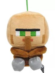 중고 雑貨 村人 デフォルメマスコット 「MINECRAFT -マインクラフト-」 モーリーファンタジー・PALO・モーリーオンライン限定