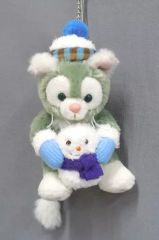 중고 雑貨 ジェラトーニ ダッフィー＆フレンズのウィンターホリデー ぬいぐるみストラップ 「Duffy and Friends-ダッフィー＆フレンズ-」 東京ディズニーシー限定