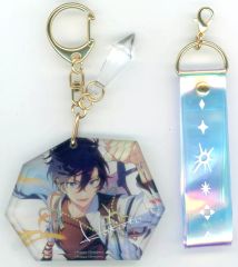 중고 キーホルダー 氷鷹北斗 ES 9th Anniv. フラグメントキーホルダー FLARE 「あんさんぶるスターズ!!」