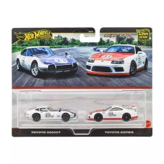 【中古】ミニカー 1/64 トヨタ 2000GT / トヨタ スープラ 「Hot Wheels プレミアム 2パック」 [JBL03-9866]
