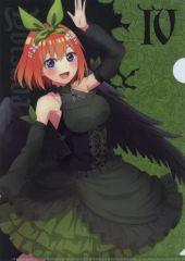 중고 クリアファイル 中野四葉 A4クリアファイル 堕天使Ver. 「五等分の花嫁∬×ドン・キホーテ」