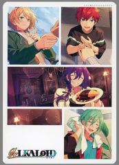 중고 キャラカード ALKALOID ユニット別キャラクタープロフィールカード 「あんさんぶるスターズ!! あんさんぶるスターズ! オフィシャルワークス vol.3＋あんさんぶるスターズ!! オフィシャルワークス vol.1発売記念フェア in アニメイト」