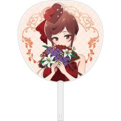 중고 扇子 ゆうぎり ビッグうちわ 「劇場版 ゾンビランドサガ ゆめぎんがパラダイス」