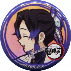 중고 バッジ・ピンズ 胡蝶しのぶ 横向き 「鬼滅の刃 キャラクター絵巻カフェ in ufotable Cafe 第六期 ゆる顔缶バッジ 胡蝶しのぶ＆栗花落カナヲ＆神崎アオイver.」