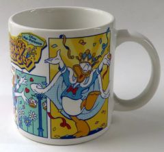 중고 マグカップ・湯のみ ドナルドダック スーベニアカップ 「ディズニー・パルパルーザ”ドナルドのクワッキー・ダッグシティ”」 東京ディズニーランド限定