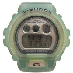 カシオジーショック CASIO G-SHOCK W.C.C.S. 世界サンゴ礁 腕時計 デジタル クオーツ スケルトン DW-6900WC-3T 緑 グリーン ウォッチ