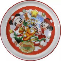 중고 皿・茶碗 集合 スーベニアプレート 「クリスマス・ファンタジー2012」 東京ディズニーランド限定