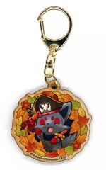 중고 雑貨 ゾロア 「ポケットモンスター ウッドキーホルダーコレクション Halloween Harvest Festival」 포켓몬 センター限定