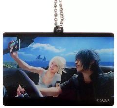 중고 雑貨 4.ノクティス＆ルナフレーナ 車 「ファイナルファンタジーXV アクリルキーホルダーコレクション」