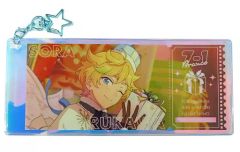 중고 キーホルダー 春川宙 メモリアルオーロラチケットチャーム-SHUFFLE- 「あんさんぶるスターズ!!」