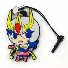중고 ストラップ キャラクター フェニックス一輝 イヤホンジャック付ラバーストラップ 「劇場版 聖闘士星矢×ロッテリア」 ふるポテ聖闘士星矢セット特典