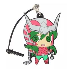 중고 ストラップ キャラクター アンドロメダ瞬 イヤホンジャック付ラバーストラップ 「劇場版 聖闘士星矢×ロッテリア」 ふるポテ聖闘士星矢セット特典