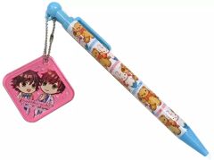 중고 ペン 中村春菊イラスト アクリルチャーム付きボールペン 「純情ロマンチカ 世界一初恋」 エメラルド 2024年冬の号付録