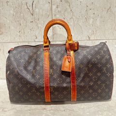 Louis Vuitton ルイヴィトンモノグラム ボストンバッグ キーポル50 機内持ち込み可能サイズ