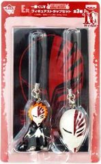중고 ストラップ キャラクター 黒崎一護 フィギュアストラップセット 「 이치방쿠지 V BLEACH-ブリーチ-」 E賞