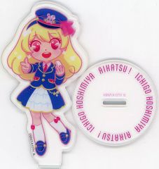 중고 アクリルスタンド・アクリルパネル 星宮いちご アイカツ!スタイル TOKYO アクリルスタンド 駅員ver. 「アイカツ!デザインマート BY アイカツ!スタイル」