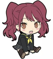 중고 ストラップ キャラクター 久慈川りせ 「ペルソナ4 ザ・ゴールデン ぺたん娘トレーディングラバーストラップ」